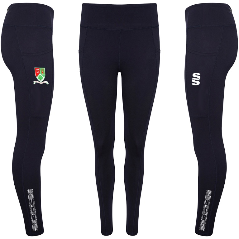 Performance Full Length Leggings : Navy