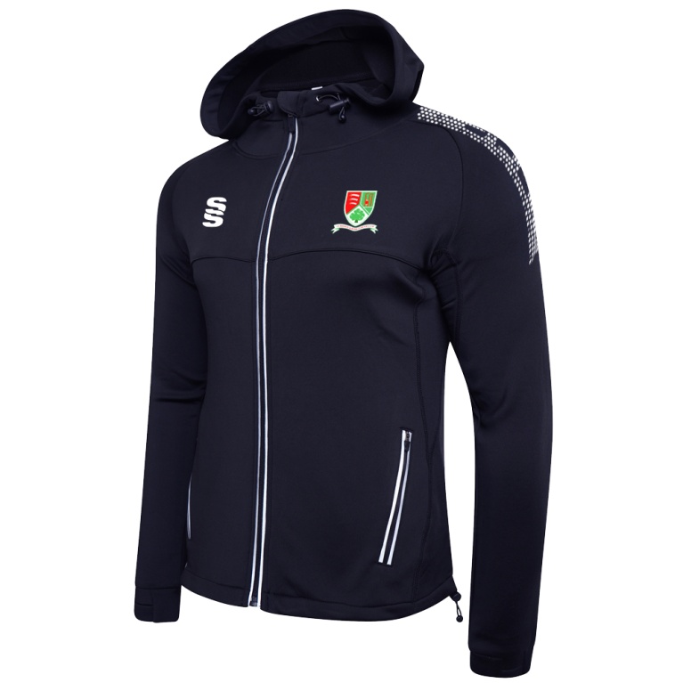 Women's Dual Full Zip Hoody : Navy
