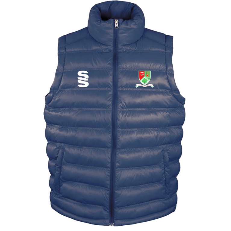 Padded Gilet : Navy