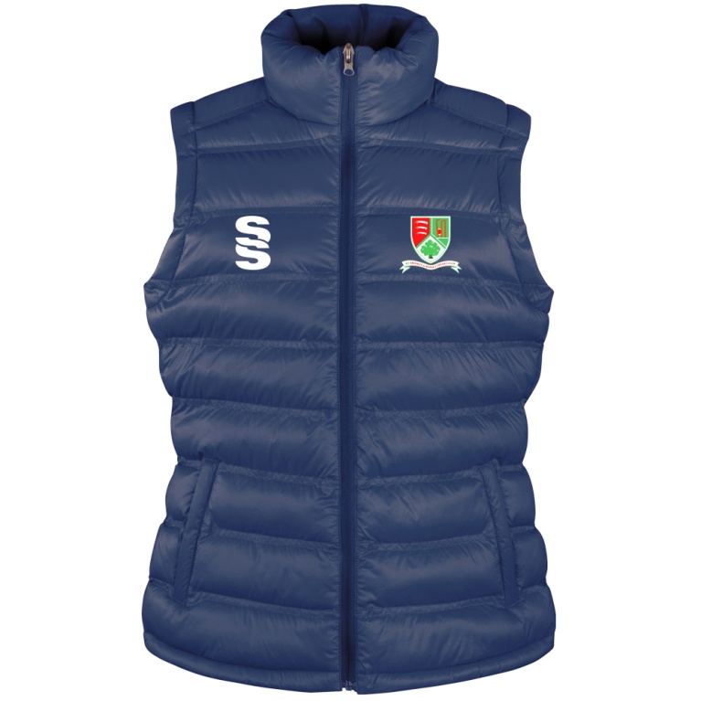 Women's Padded Gilet : Navy